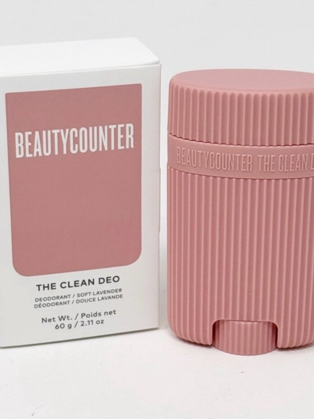NWT beautycounter Soft Lavender Pink Clean Deo Stick natural deodorant